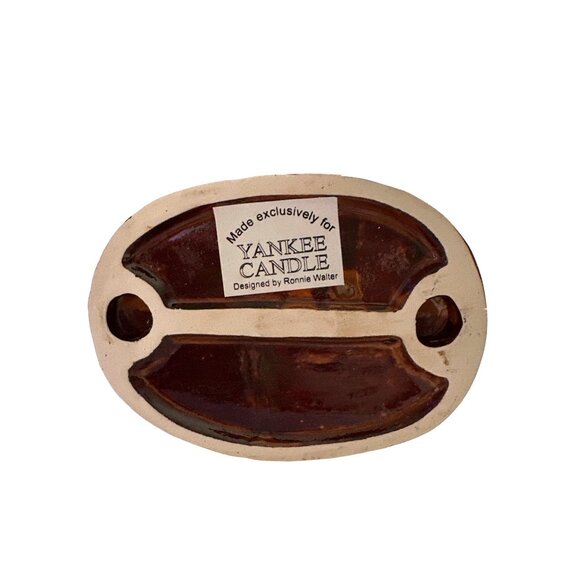 Yankee Candle Christmas Tea Light Holder VINTAGE Eskimo Penguin Ronnie Walter - Picture 8 of 8